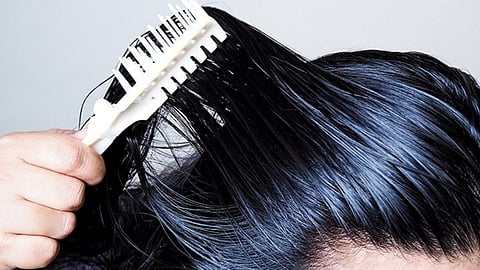 oily hair