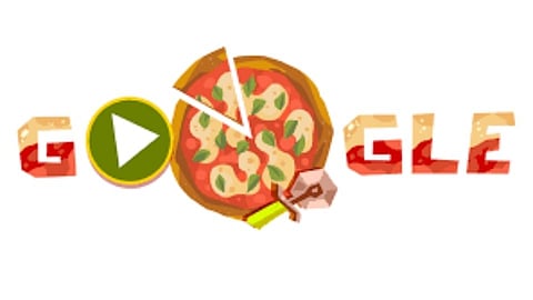 Google Doodle: गुगल साजरा करत आहे 'पिझ्झा डे'