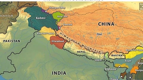 India china border