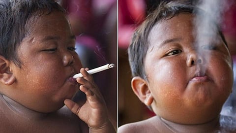 वय वर्ष दोन, सिगारेट ओढायचा 40; व्यसन सुटताच बदललं रूप