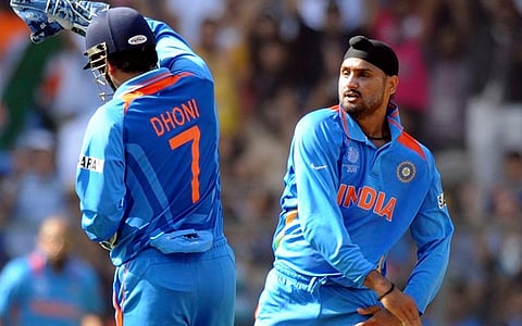 Harbhajan Blames Dhoni 