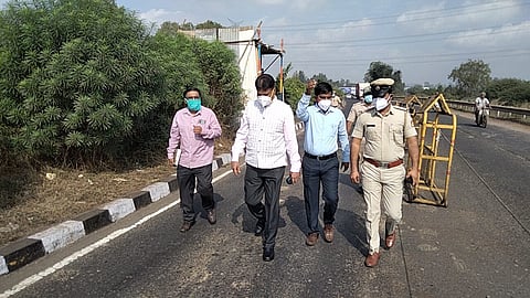 Strict security on Maharashtra Karnataka border