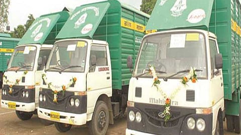 NMC Garbage truck