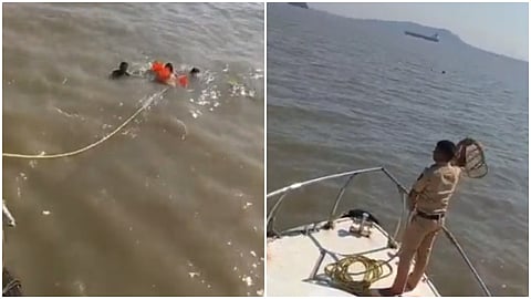 Mumbai Police rescue operation