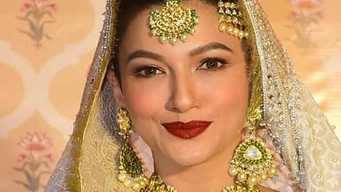 Actress Gauhar Khan