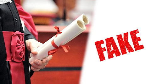 Fake caste certificate