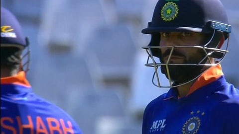 Rishabh Pant and Virat Kohli