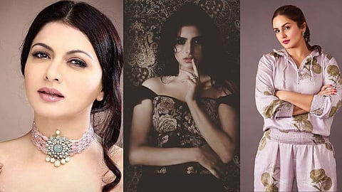 Bhagyashree,Daughter Avantika & Huma Qureshi