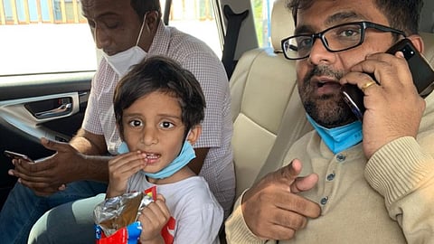 Swarnav Rescued from punawale crime branch police 