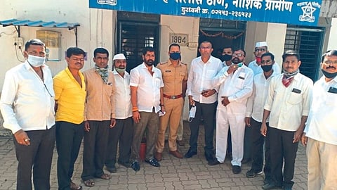 Police registered a case for killing 4 cows stolen from a cowshed at Belgaon Kurhe 
