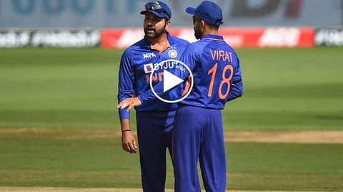 Rohit Sharma lost DRS because of virat kohli advice 