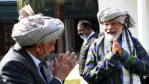 PM Modi Afghani look 