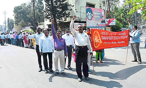 Raigad strike