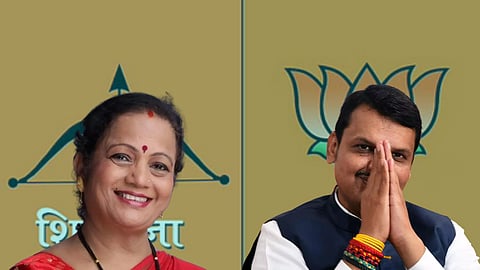 devendra fadnavis lift kishori pednekar goa to mumbai 