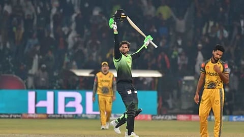 PSL 2022 Shaheen Afridi Back To Back sixes in final over reaction goes viral  