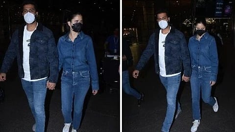 Katrina kaif WIth Husband Vicky Kaushal