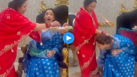 Ankita Lokhande with Mother In law