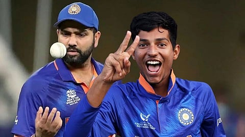 Rohit Sharma Advice to Ranji Trophy performer Yash Dhull  Sarfaraz Khan