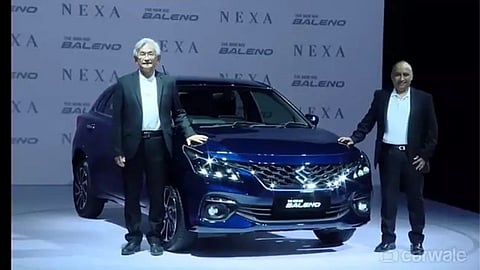 maruti suzuki 2022 baleno facelift launched at  price of rs 6 35 lakh check features mileage and booking  