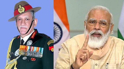 'काँग्रेसने बिपीन रावतांना गुंड म्हटलं, त्यानंतर...';  PM मोदींचा गंभीर आरोप