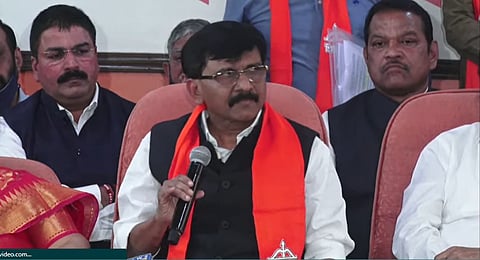 Sanjay Raut Challenge to Kirit Somaiya over 