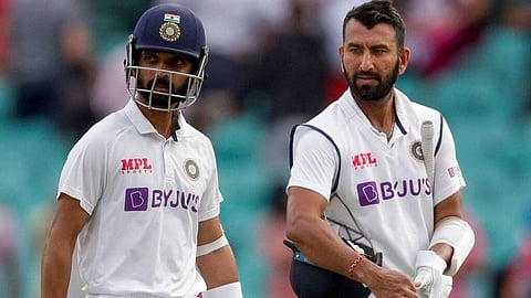 Ajinkya Rahane And Cheteshwar Pujara   
