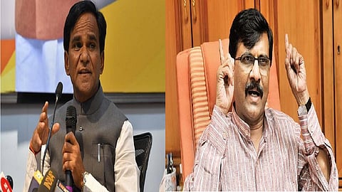 Raosaheb Danve And Sanjay Raut