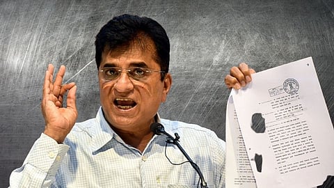 Kirit Somaiya Warned Uddhav Thackeray Government