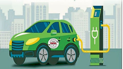 EV charging station