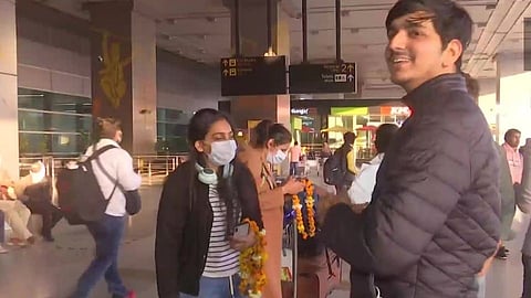 Ukraine-Russia War operation ganga 5th flight carrying 249 indian nationals stranded in ukraine reaches delhi  