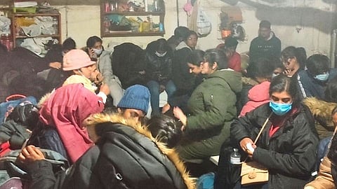 Indian students stranded in Ukraine
