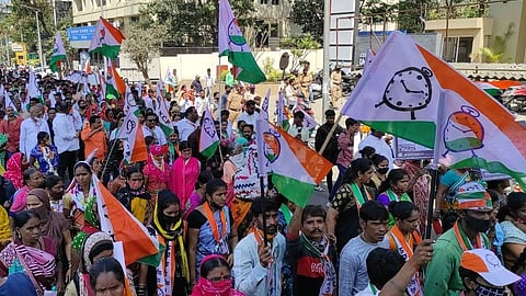 NCP Protest