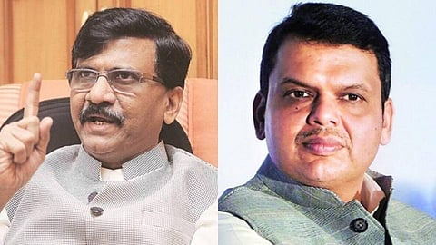 Sanjay Raut vs Devendra Fadnavis 