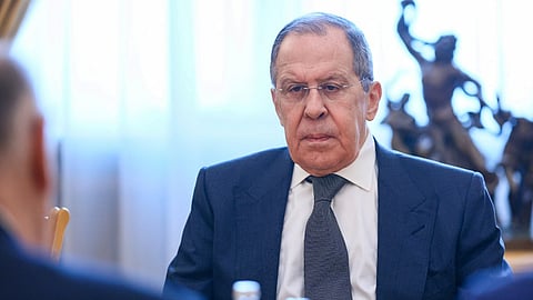 russia foreign minister sergey lavrov lands in delh amid ukraine crisis to meet pm tomorrow  