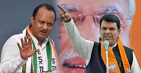 Ajit Pawar Replied Devendra Fadnavis 