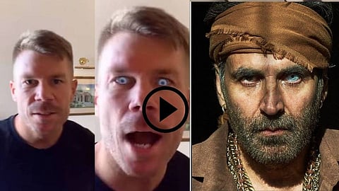 David Warner Share Bachchan Pandey Film Instagram Reel 
