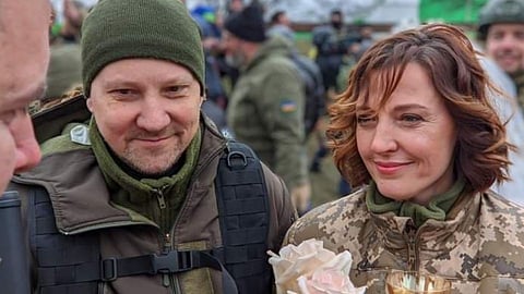 Russia Ukraine war soldier married on battle field 