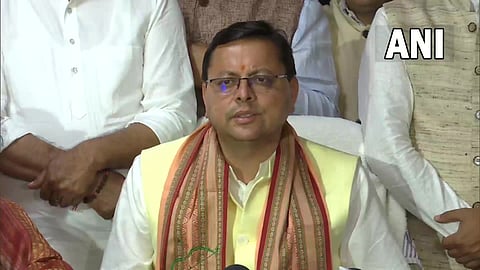 CM Pushkar Singh Dhami 