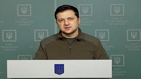 Ukraine President Volodymyr Zelensky