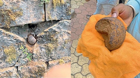 Panhala fort iron cannon Siddi Johar Battle of Pavan Khind
