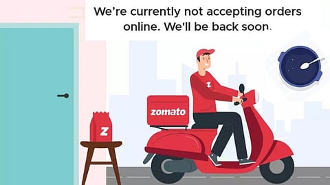 Zomato Down