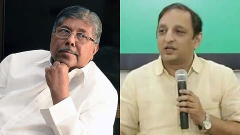 sachin sawant -criticize bjp Chandrakant patil over pm narendra modi sweeping only two hours statement  
