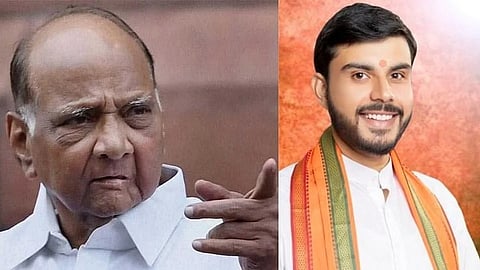 Tushar Bhosale Criticized Sharad Pawar 