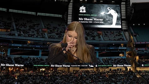 Shane Warne State Memorial Service