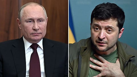Putin and zelensky 