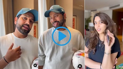 Rohit Sharma wishes Happy Holi to Fans 