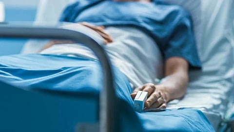 20-year old man hospitalised 