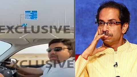 CM ठाकरेंनी उद्धाटन करण्याआधीच समृद्धी महामार्गावरुन काँग्रेस नेत्याने चालवली कार
