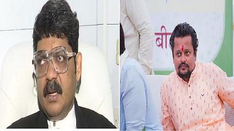 Gunaratna Sadavarte And BJP Leader Swapnil Galdhar