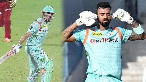 kl rahul has been fined 20 percent his match fee 